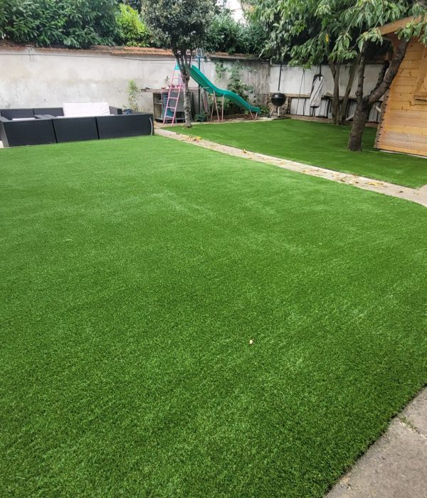 pose de gazon synthetique - Intro